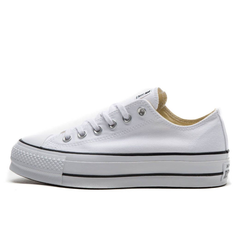 Jual Sepatu Sneakers Wanita Converse Wmns Chuck Taylor All Star Lift White Original 560251C - hoopspoint.com