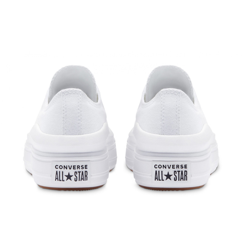 Jual Sepatu Sneakers Wanita Converse Wmns Chuck Taylor All Star Move Ox White Original 570257C - hoopspoint.com