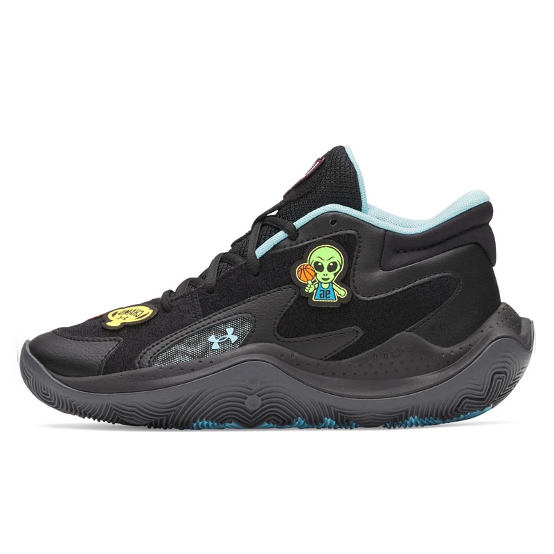 Jual Sepatu Basket Anak Under Armour Jet '25 Vc Gs Black Original 6006515-001 - hoopspoint.com
