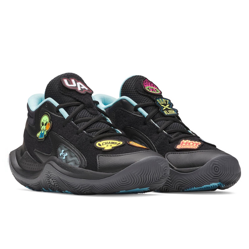 Jual Sepatu Basket Anak Under Armour Jet '25 Vc Gs Black Original 6006515-001 - hoopspoint.com