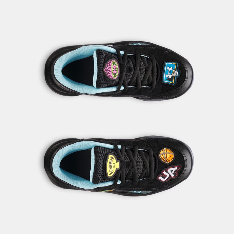 Jual Sepatu Basket Anak Under Armour Ua Ps Jet '25 Vc Black Original 6006516-001 - hoopspoint.com