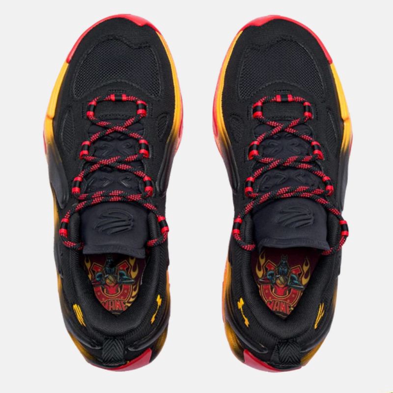 Jual Sepatu Basket Under Armour Curry 13 Ap Black Red Original 6015002-002 - hoopspoint.com