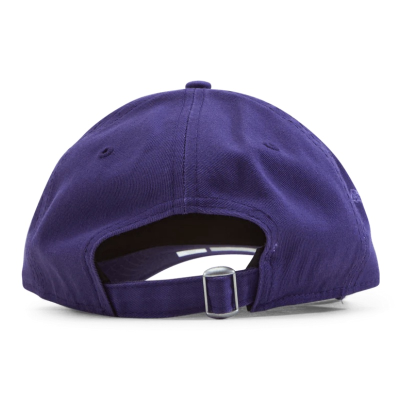 Jual Topi Basket New Era La Lakers Nba21 Back Half 9Twenty Cap Purple Original 60221925 - hoopspoint.com