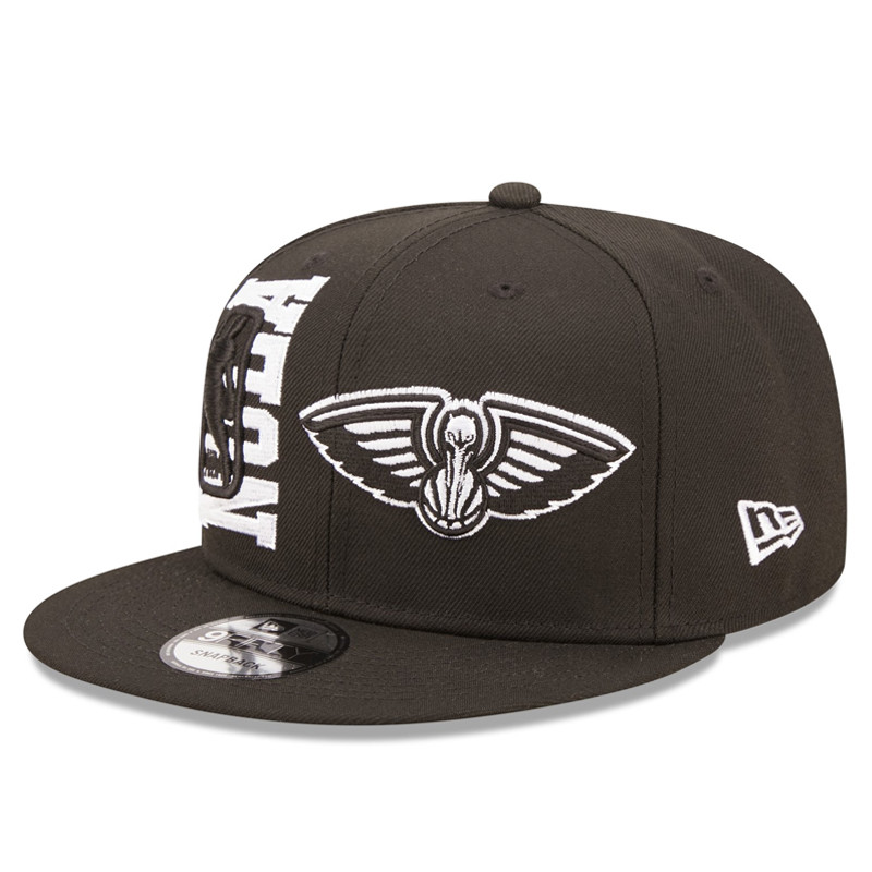 Jual Topi Basket New Era New Orleans Pelicans Nba Draft 2022 9Fifty Snapback Cap Black Original 60243223 - hoopspoint.com