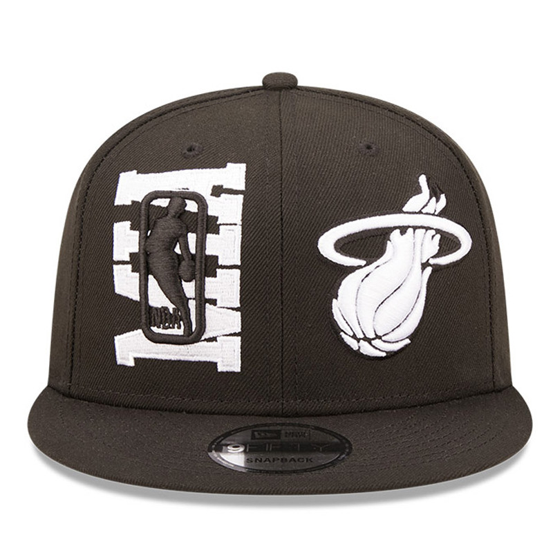 Jual Topi Basket New Era Miami Heat Nba Draft 2022 9Fifty Snapback Cap Black Original 60243265 - hoopspoint.com