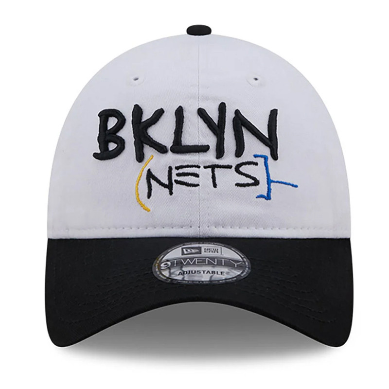 Jual Topi Basket New Era Nba Brooklyn Nets City Edition 920 Cap White Original 60294546 - hoopspoint.com