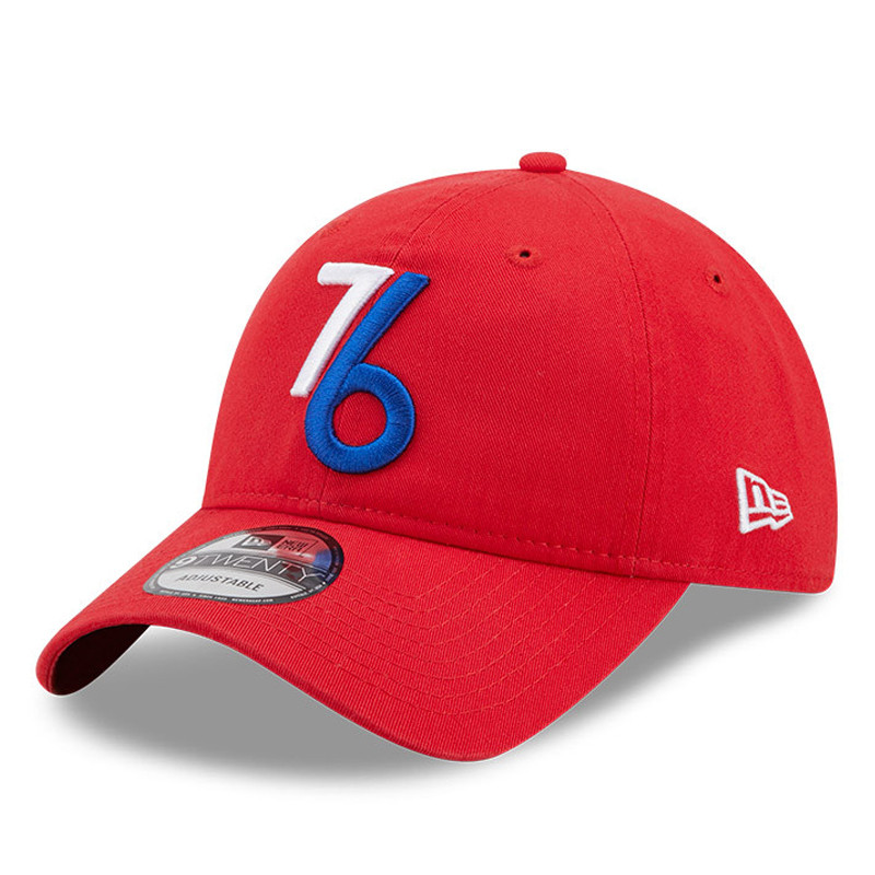 Jual Topi Basket New Era Philadelphia 76Ers 920 City Edition Cap Red Original 60294602 - hoopspoint.com