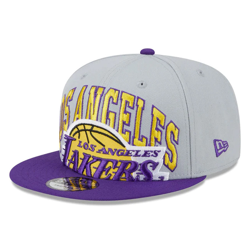 Jual Topi Basket New Era La Lakers Nba Tip Off 2023 9Fifty Snapback Cap Grey Original 60421541 - hoopspoint.com