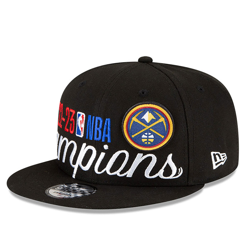 Jual Topi Basket New Era Denver Nuggets Nba 2022-23 Champions 950 Snapback Cap Black Original 60430287 - hoopspoint.com