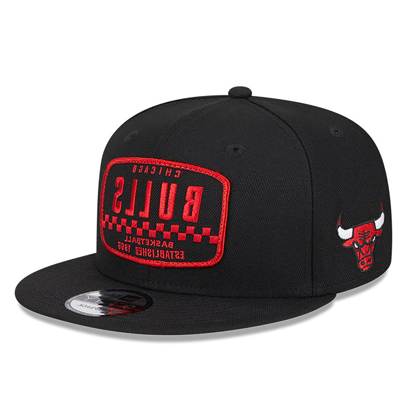 Jual Topi Sneakers New Era Rally Drive Chicago Bulls 9Fifty Cap Black Original 60488144 - hoopspoint.com