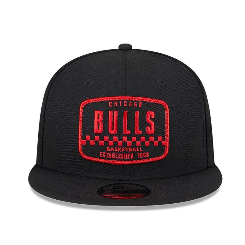 Jual Topi Sneakers New Era Rally Drive Chicago Bulls 9Fifty Cap Black Original 60488144 - hoopspoint.com