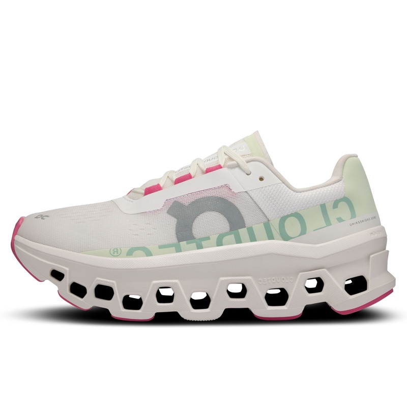 Jual Sepatu Lari Wanita On Wmns Cloudmonster White Lima Original 61.97725 - www.hoopspoint.com