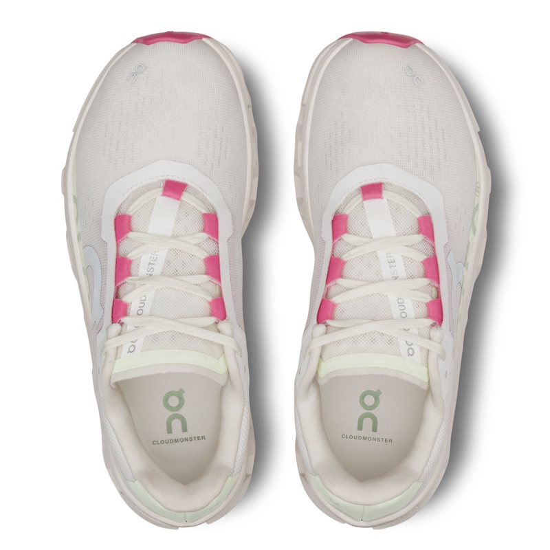 Jual Sepatu Lari Wanita On Wmns Cloudmonster White Lima Original 61.97725 - www.hoopspoint.com