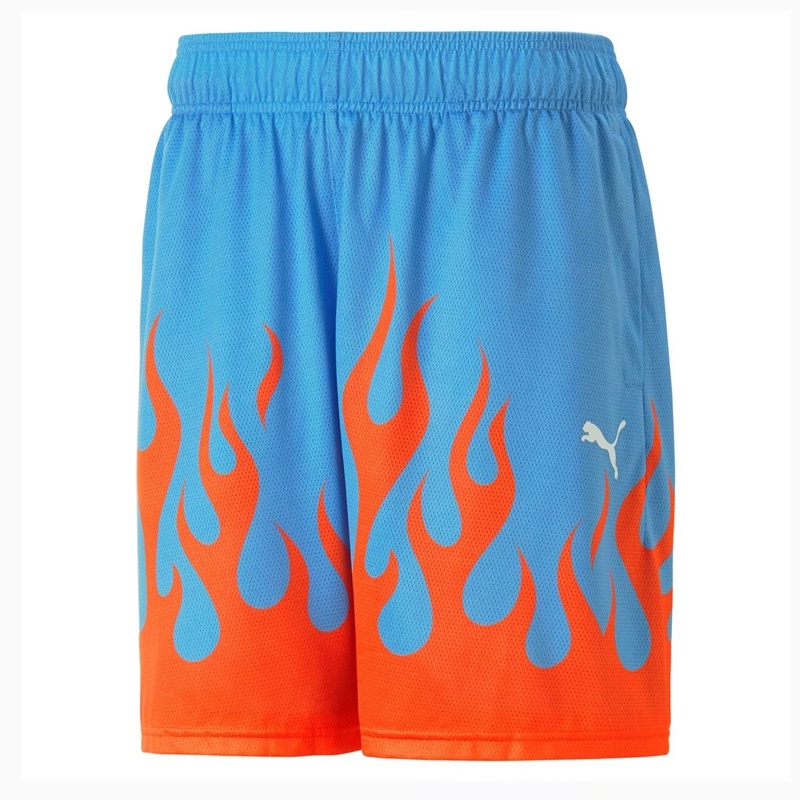 Jual Celana Basket Puma Hoops X Neymar Jr Basketball Shorts Cayenne Pepper Original 62179401 - hoopspoint.com