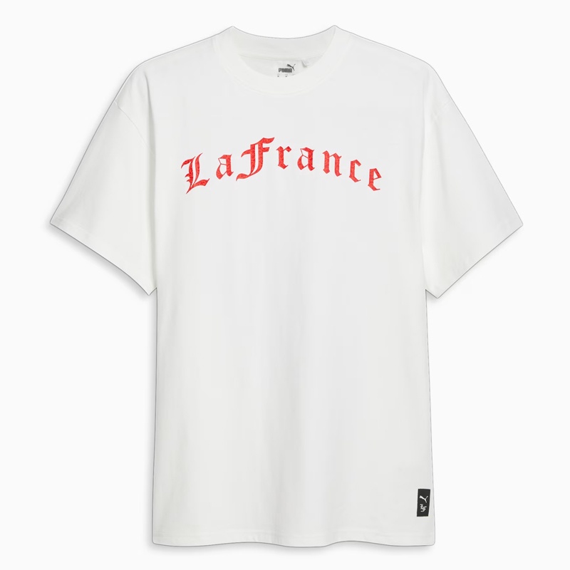 Jual Baju Basket Puma X Lafrancé Tee White Original 62283601 - hoopspoint.com