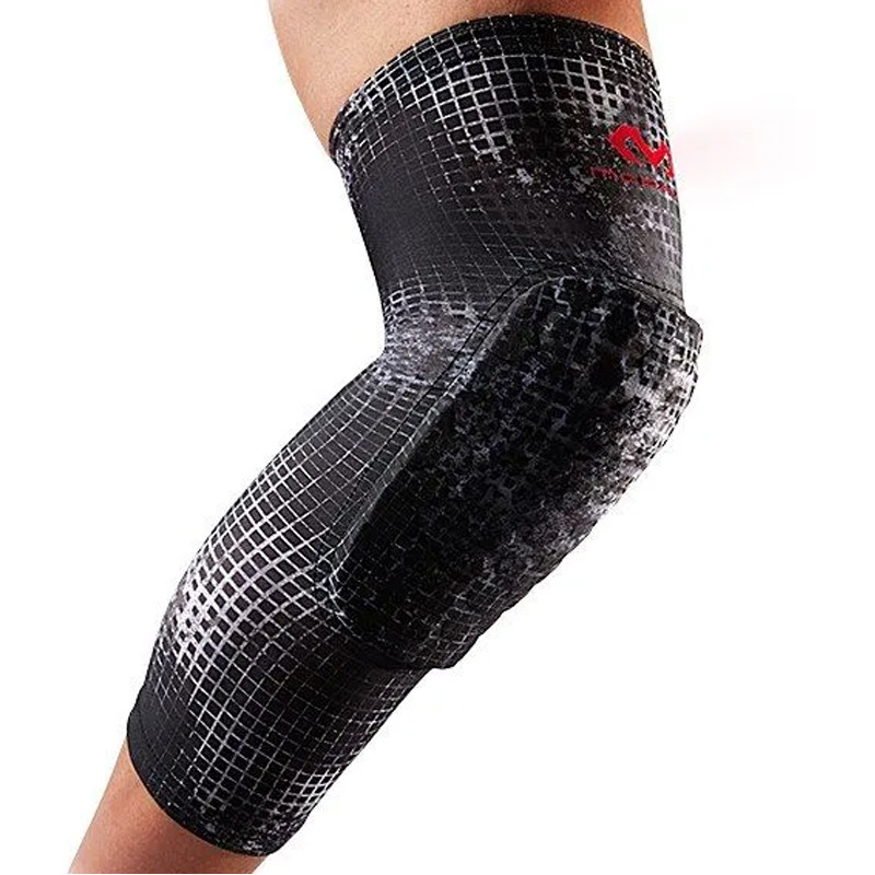 Jual Aksesoris Basket Mcdavid Hex Leg Sleeves - Mcgrid (Pair) Grey Original 6446-Grid - www.hoopspoint.com