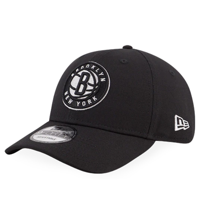 Jual Topi Basket New Era Brooklyn Nets Essential 9Forty Cap Black Original 70610226 - hoopspoint.com