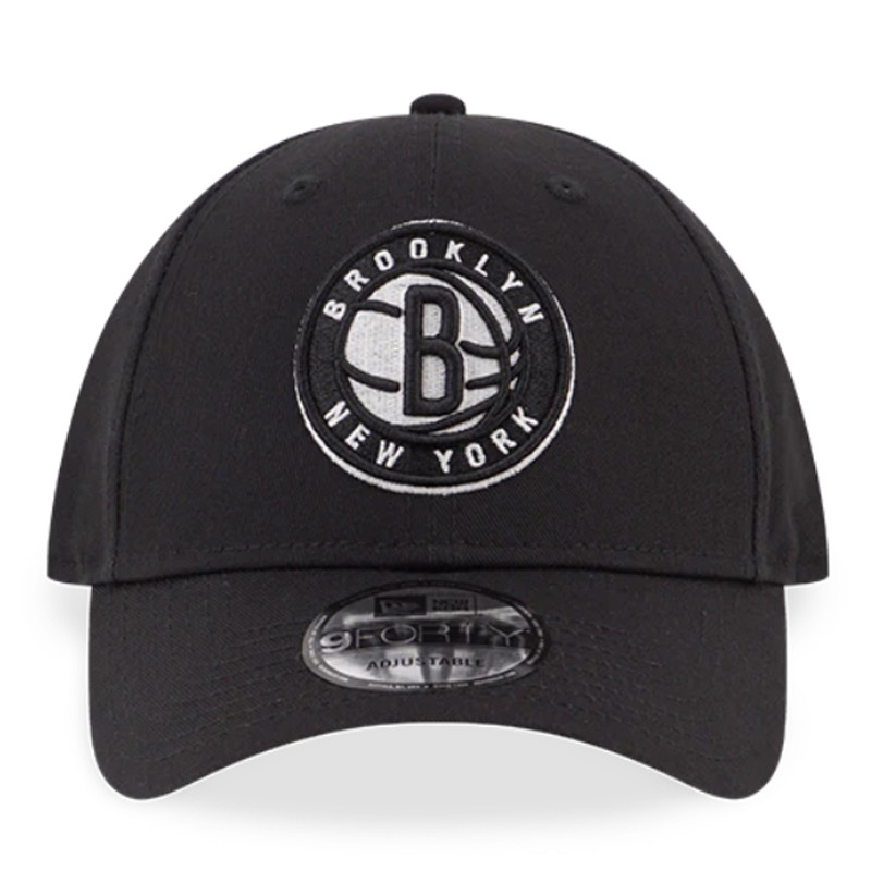 Jual Topi Basket New Era Brooklyn Nets Essential 9Forty Cap Black Original 70610226 - hoopspoint.com