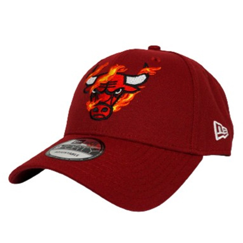 Jual Topi Basket New Era 9Forty Chicago Bulls Cap Red Original 70684183 - hoopspoint.com