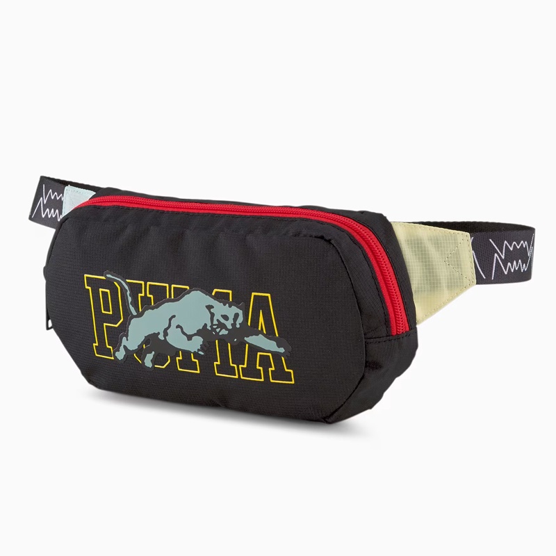 Jual Tas Basket Puma Basketball Waist Bag Black Original 7855902 - hoopspoint.com