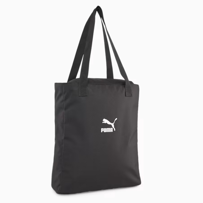 Jual Tas Sneakers Puma Classics Archive Tote Bag Black Original 7998701 - hoopspoint.com