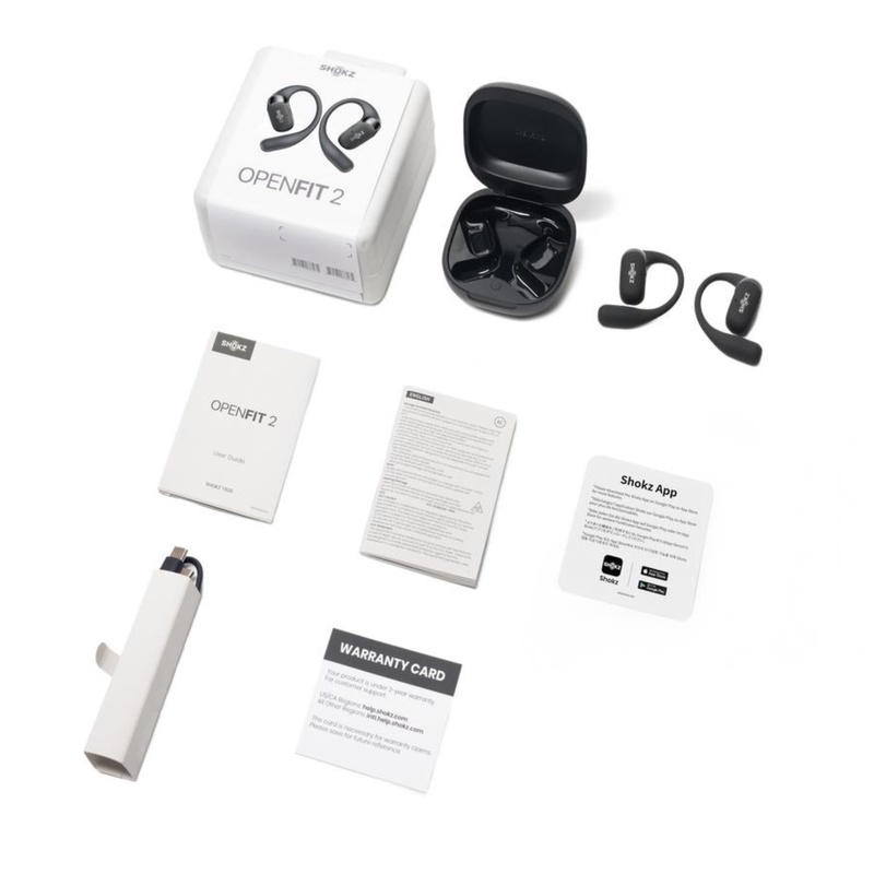 Jual Peralatan Lari Shokz Openfit 2 Black Original 8100018597 - hoopspoint.com