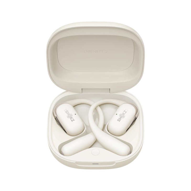 Jual Peralatan Lari Shokz Openfit 2 Beige Original 8100018598 - hoopspoint.com