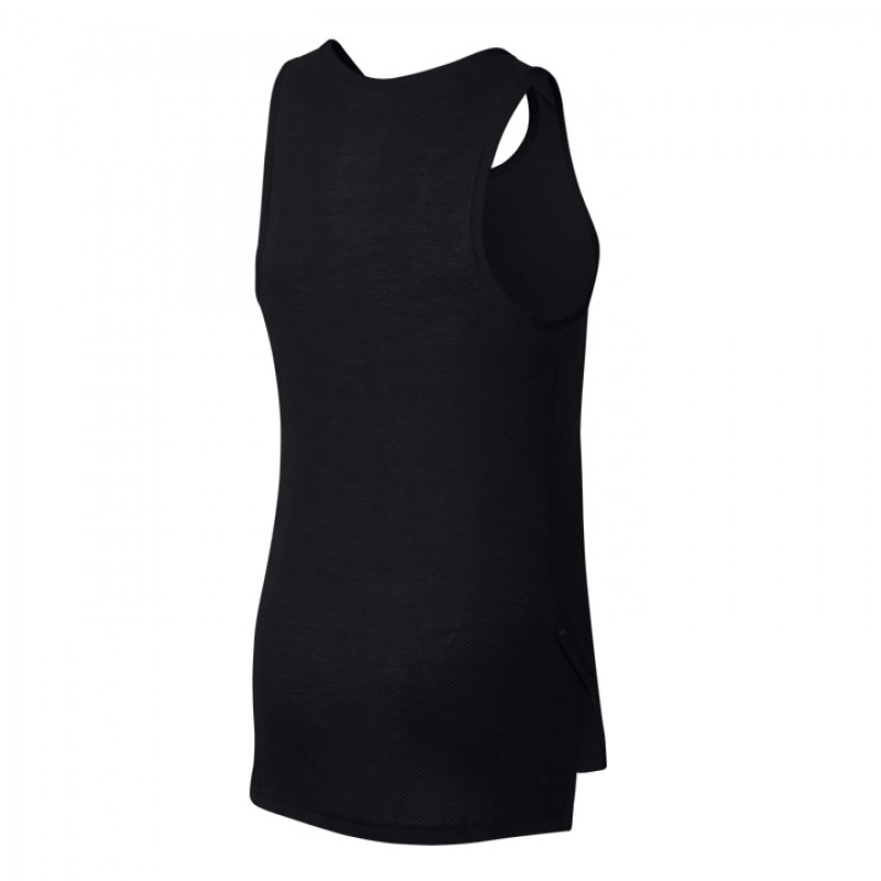 Jual Baju Basket Nike Breathe Top Sleeveless Elite Black White Original 891712-010 - hoopspoint.com