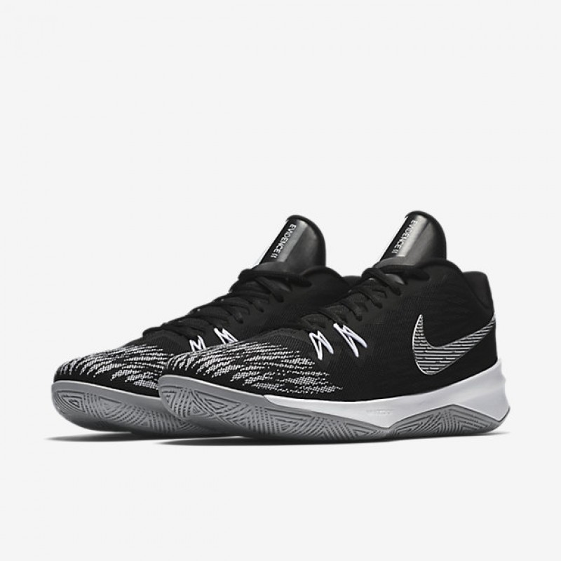 Jual Sepatu Basket Nike Zoom Evidence 2 Black White Original 908976-001 - hoopspoint.com