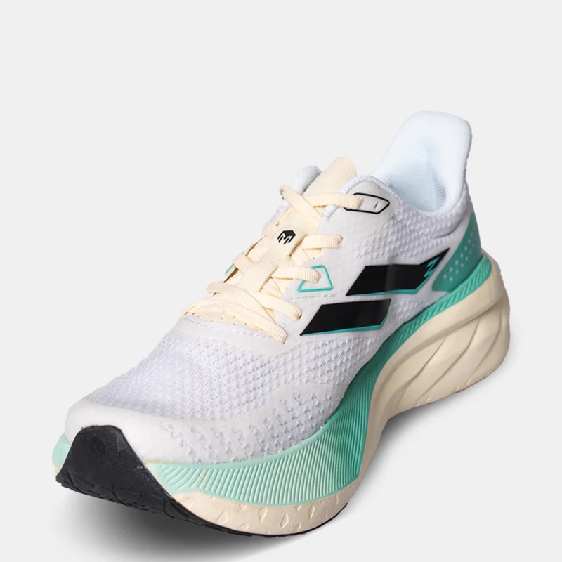 Jual Sepatu Lari Mills Enerstrike Zenith Winter.white - White - Green Original 9104304 - hoopspoint.com