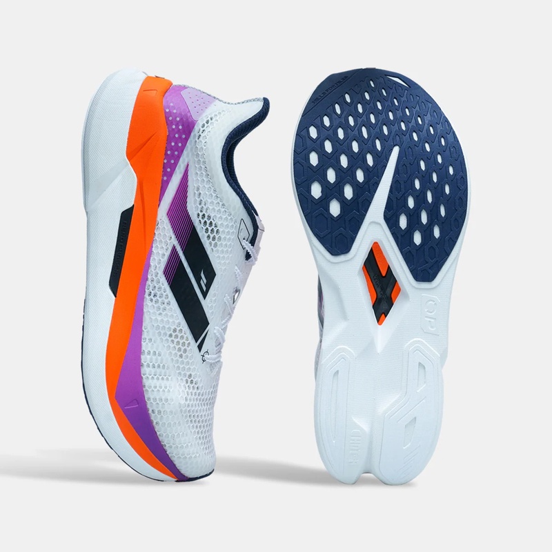 Jual Sepatu Lari Mills Enerpro Zenith White - Magenta - Orange - Black Original 9104403 - hoopspoint.com