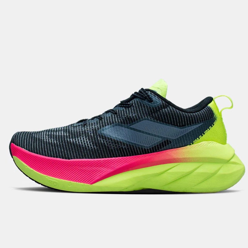 Jual Sepatu Lari Mills Enerstrike Blitz M2 Black - Neon Green - Magenta Original 9107103 - hoopspoint.com