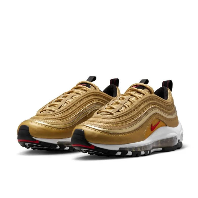 Jual Sepatu Sneakers Anak Nike Air Max 97 Qs Gs Metallic Gold Original 918890-700 - hoopspoint.com