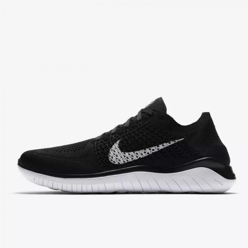 Jual Sepatu Lari Nike Free Rn Flyknit 2018 Black Original 942838-001 - hoopspoint.com