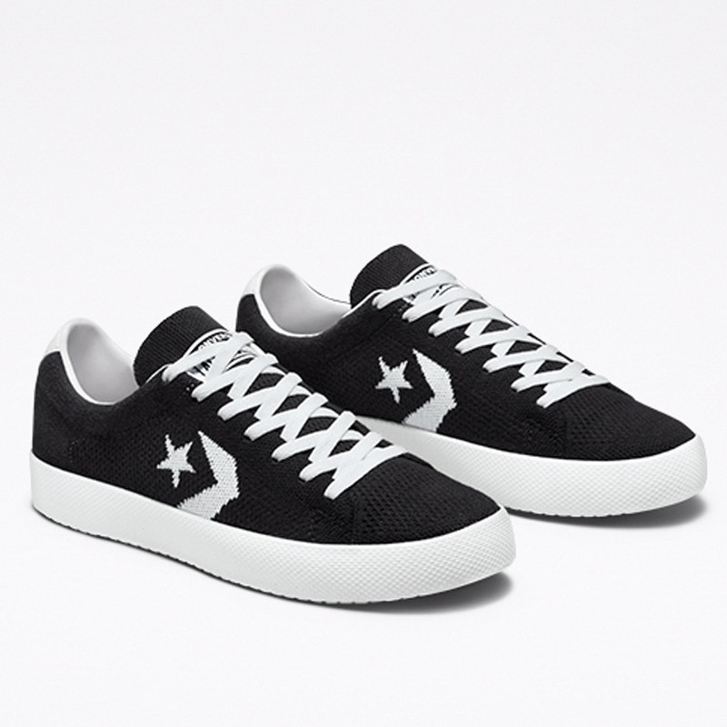 Jual Sepatu Sneakers Converse Pro Leather Lite Renew Low Top Black Original A00381C - hoopspoint.com