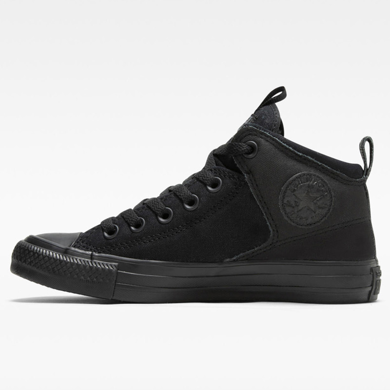 Jual Sepatu Sneakers Converse Chuck Taylor All Star Street Counter Climate Mid Black Original A01397C - hoopspoint.com