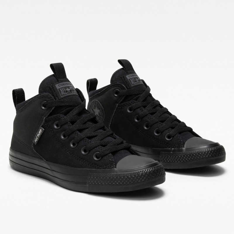 Jual Sepatu Sneakers Converse Chuck Taylor All Star Street Counter Climate Mid Black Original A01397C - hoopspoint.com