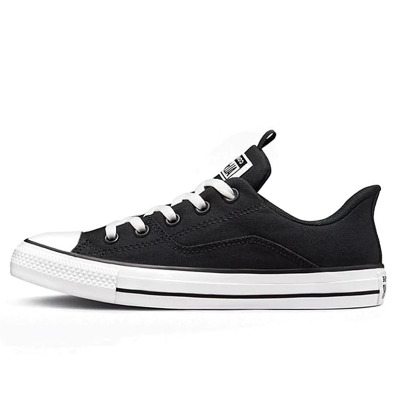 Jual Sepatu Sneakers Wanita Converse Wmns Chuck Taylor All Star Rave Black Original A01705C - hoopspoint.com