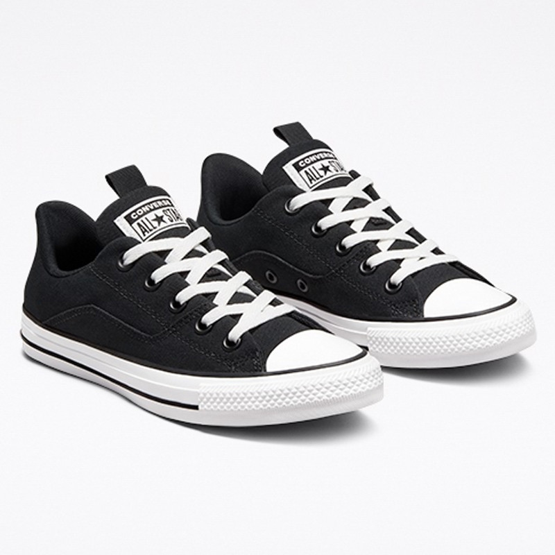 Jual Sepatu Sneakers Wanita Converse Wmns Chuck Taylor All Star Rave Black Original A01705C - hoopspoint.com