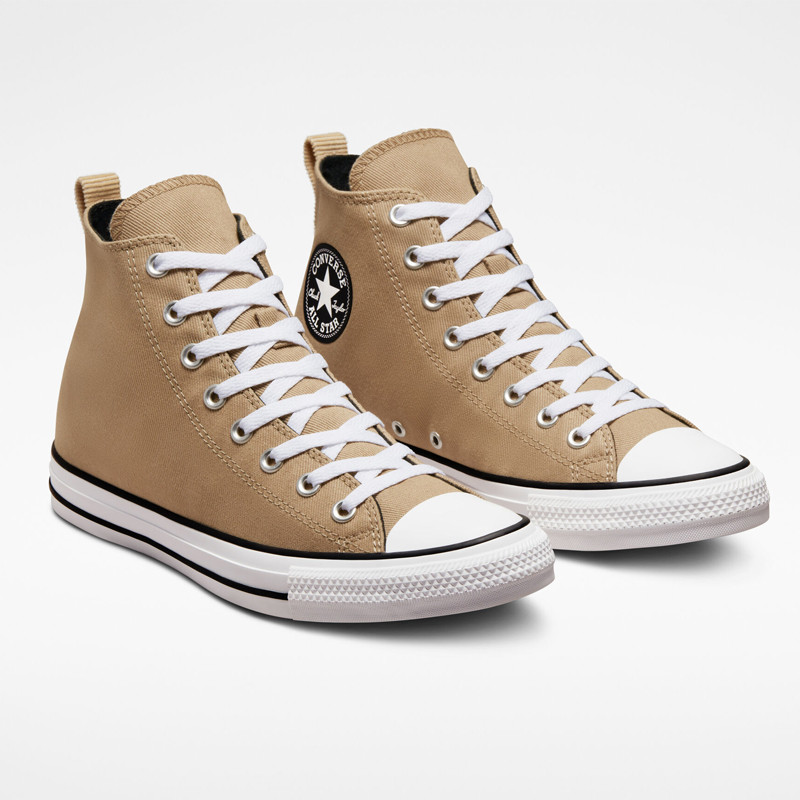 Jual Sepatu Sneakers Converse Chuck Taylor All Star Woven Twill Brown Original A02780C - hoopspoint.com