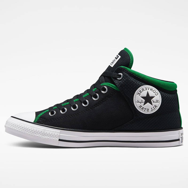 Jual Sepatu Sneakers Converse Chuck Taylor All Star High Street Retro Black Green Original A02824C - hoopspoint.com