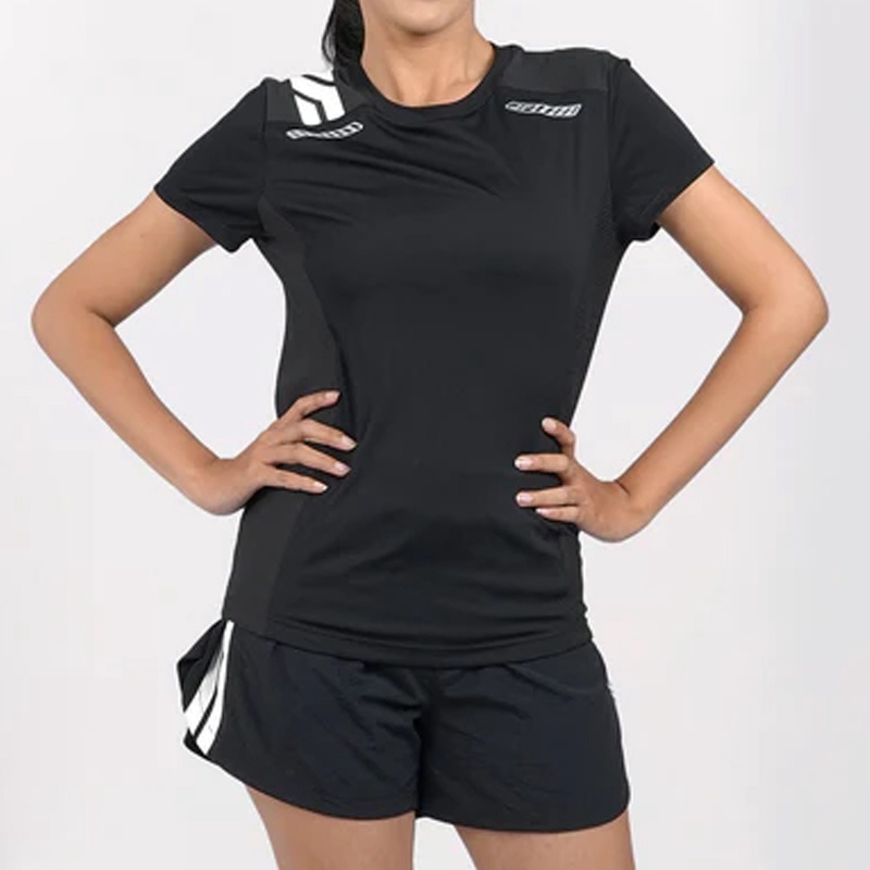 Jual Baju Lari Wanita Juaraga Wmns Active Women Jr Force Jersey Black Original Aaa020001Bl - www.hoopspoint.com