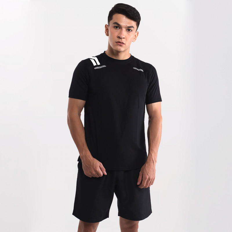 Jual Baju Lari Juaraga Active Jr Force Jersey Black Original Aab010001Bl - hoopspoint.com