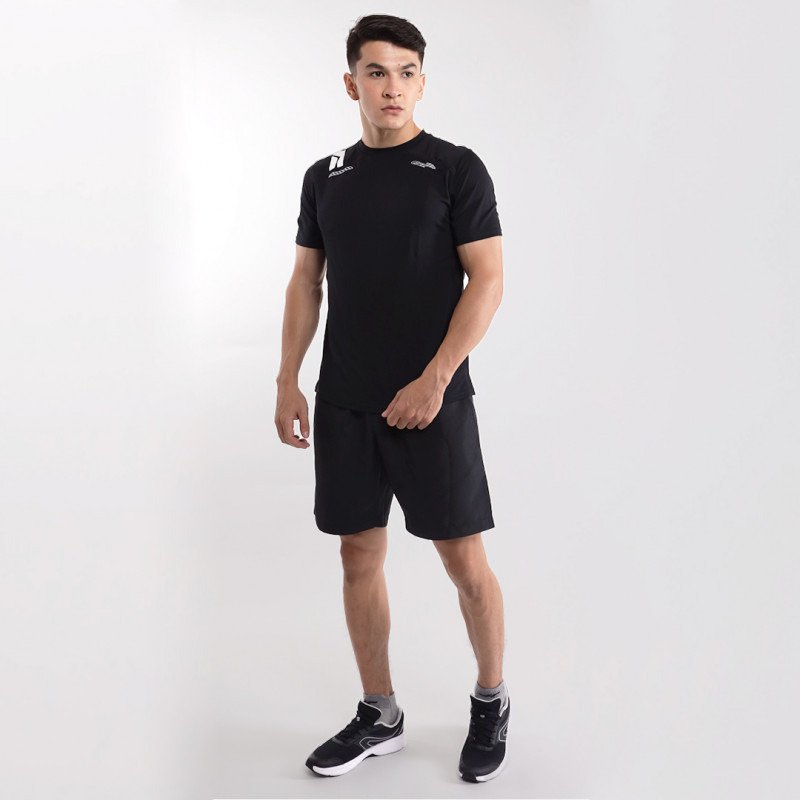 Jual Baju Lari Juaraga Active Jr Force Jersey Black Original Aab010001Bl - hoopspoint.com