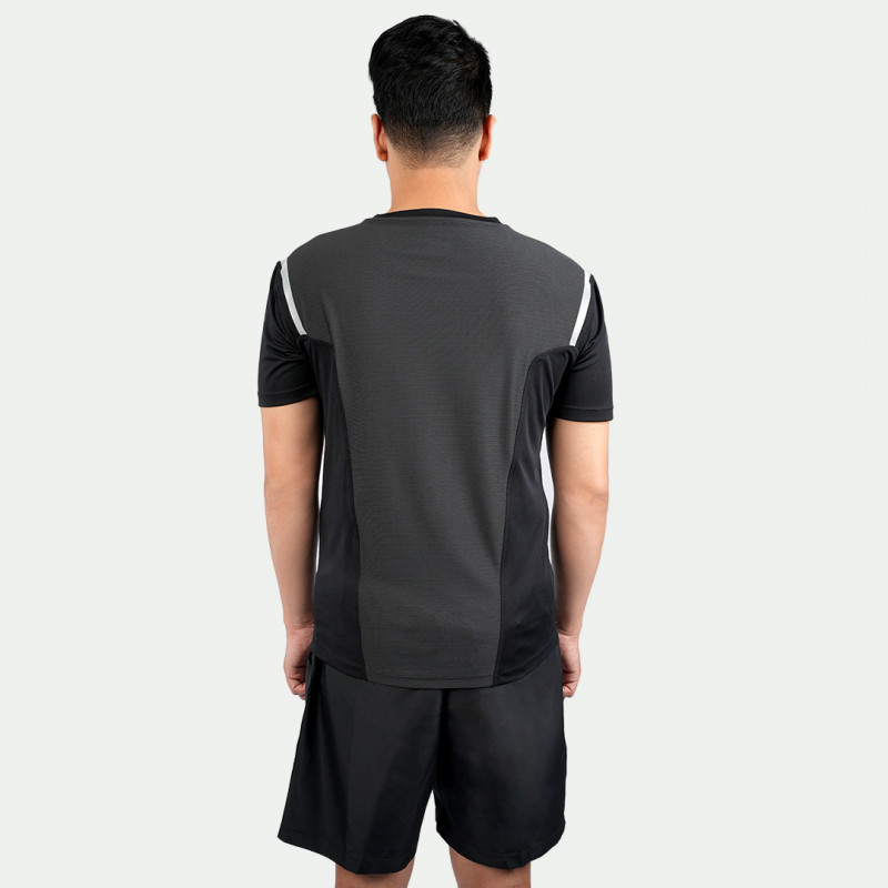 Jual Baju Lari Juaraga Active Jr Running Jersey Black Original Aab010002Bl - hoopspoint.com