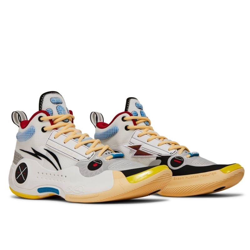 Jual Sepatu Basket Li-Ning Way Of Wade 10 Test R1 White Black Red Original Abas115-6 - hoopspoint.com