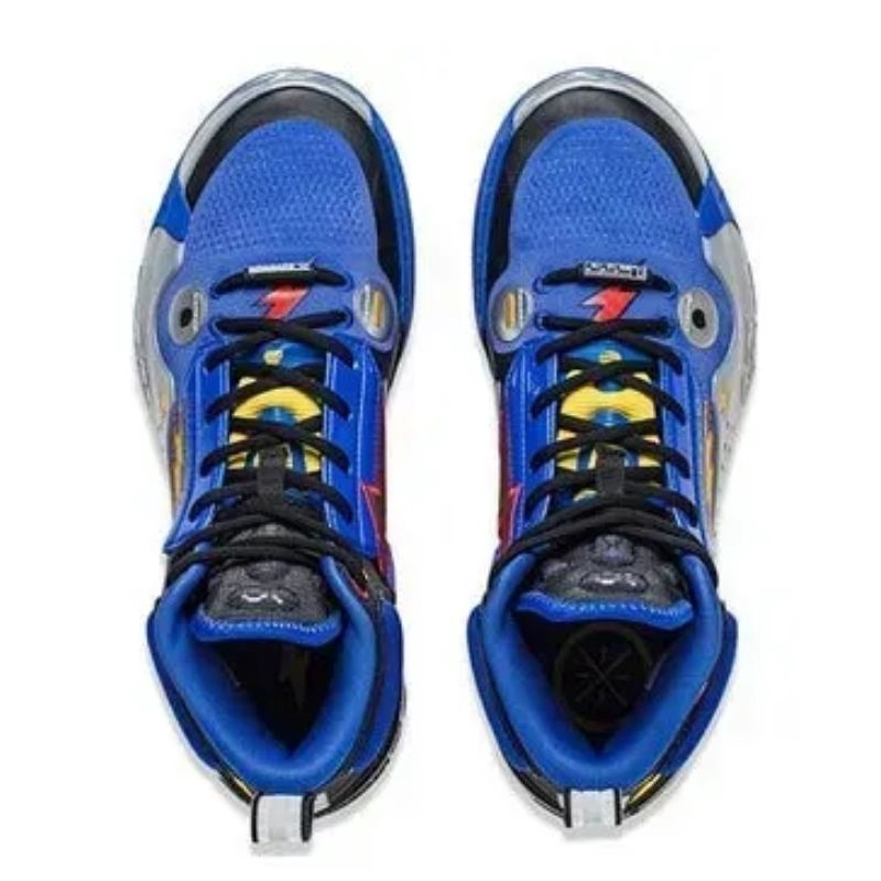 Jual Sepatu Basket Li-Ning Way Of Wade 10 Element Blue Silver Yellow Original Abas115-7 - hoopspoint.com