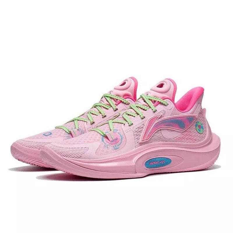 Jual Sepatu Basket Li-Ning Sonic 11 Pink Original Abat021-4 - hoopspoint.com
