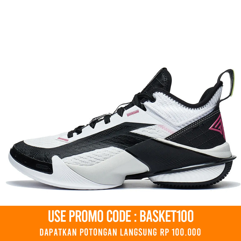 Jual Sepatu Basket Li-Ning Power 10 Black White Original Abat089-1 - hoopspoint.com