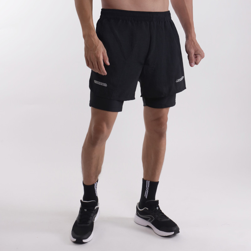 Jual Celana Lari Juaraga Active Gr Ultimate Short Pants Black Original Abd010002Bl - hoopspoint.com